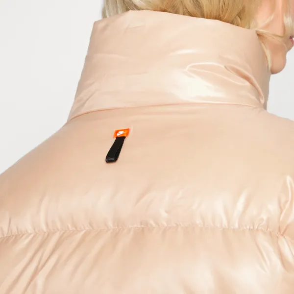 Scurtă pentru femei Nike W Nsw Tf City Jkt L/ Beige photo 5
