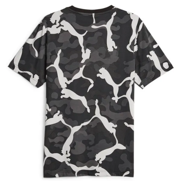 Tricou pentru bărbați Puma Ess+ Camo Aop Tee 100% bumbac/ Black photo 2