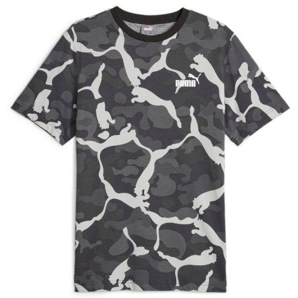 Футболка для мужчин Puma Ess+ Camo Aop Tee 100% хлопок/ Черный photo 2