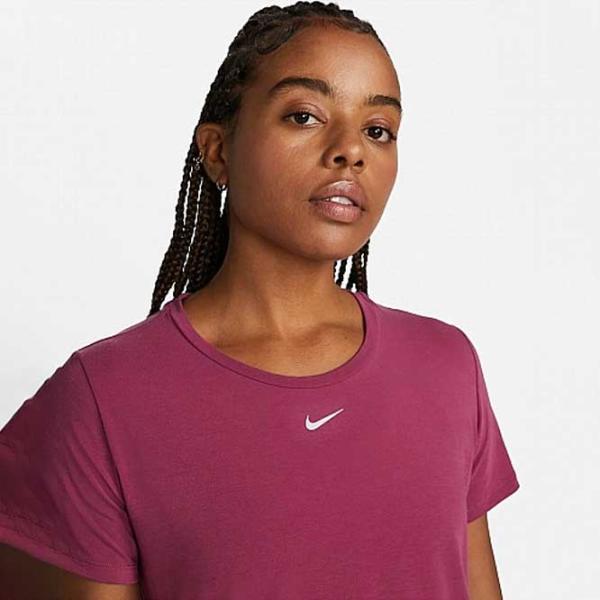 Tricou pentru femei Nike W Nk One Luxe Df Ss Std Top 7% lyocell/ Violet photo 3