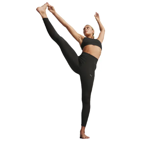 Тайтсы для женщин Puma Studio Ultrabare Hw 7/ 8 Trend Tight L/ Черный photo 2