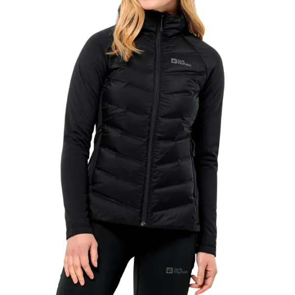 Куртка для женщин Jack Wolfskin Tasman Down Hybrid W XL/ Черный photo 2 Куртка для женщин Jack Wolfskin Tasman Down Hybrid W XL/ Черный photo 2