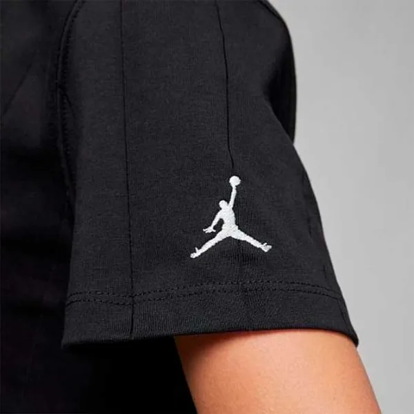 Футболка для женщин Nike Jordan Knit Top 37% полиэстер/ Черный photo 3