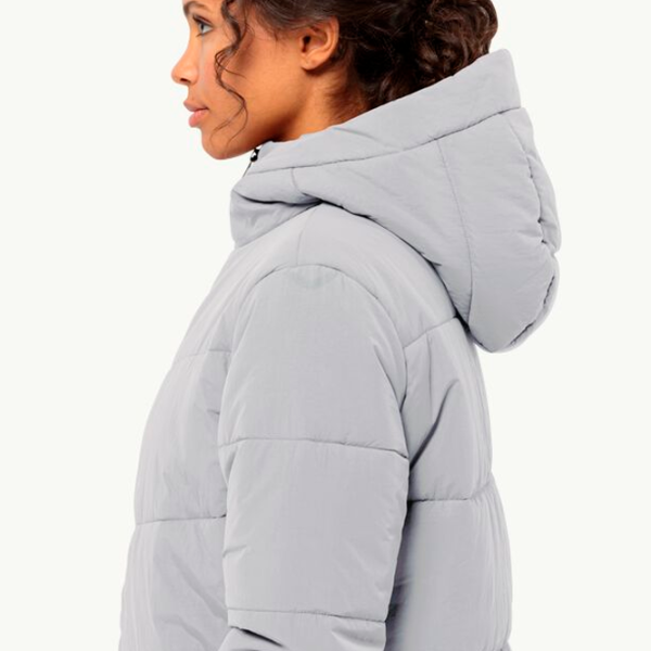 Куртка для женщин Jack Wolfskin Karolinger Long Jkt W XL/ Серый photo 5 Куртка для женщин Jack Wolfskin Karolinger Long Jkt W XL/ Серый photo 5