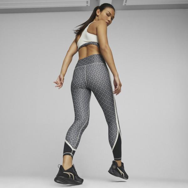 Тайтсы для женщин Puma Logo Love Hw Fl Tight XL/ Альпийский снег photo 2