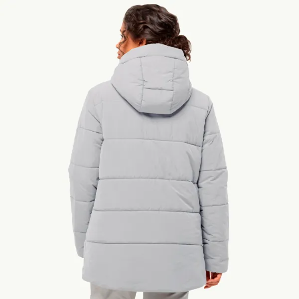 Scurtă pentru femei Jack Wolfskin Karolinger Long Jkt W M/ Gray photo 3 Scurtă pentru femei Jack Wolfskin Karolinger Long Jkt W M/ Gray photo 3