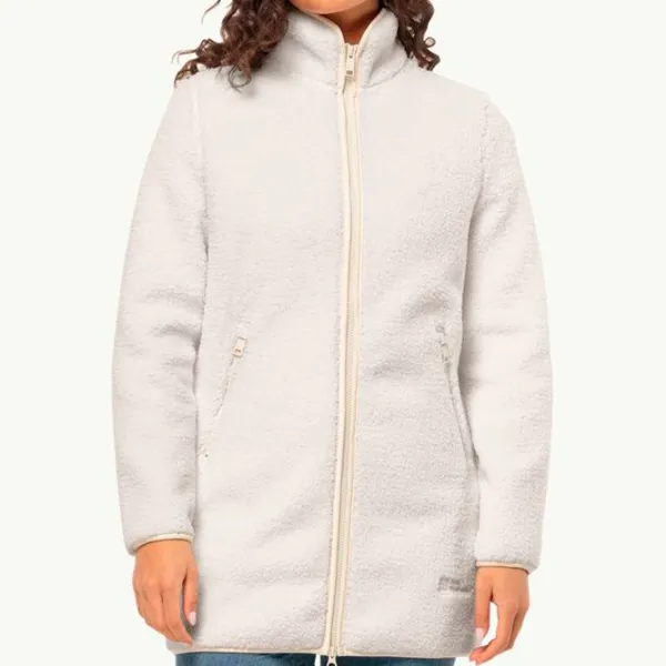 Scurtă pentru femei Jack Wolfskin High Curl Coat W XS/ White photo 2 Scurtă pentru femei Jack Wolfskin High Curl Coat W XS/ White photo 2