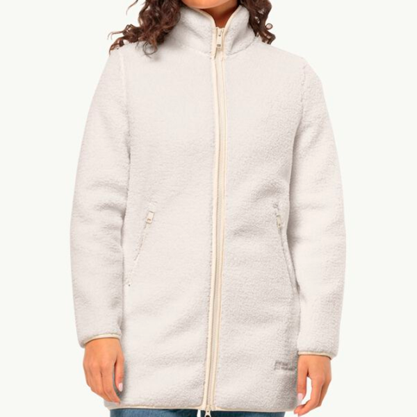Scurtă pentru femei Jack Wolfskin High Curl Coat W XS/ White photo 2 Scurtă pentru femei Jack Wolfskin High Curl Coat W XS/ White photo 2