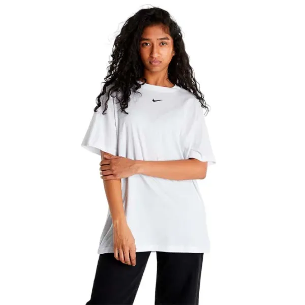 Футболка для женщин Nike W Nsw Essntl Tee Bf Lbr Хлопок/ Белый photo 2 Футболка для женщин Nike W Nsw Essntl Tee Bf Lbr Хлопок/ Белый photo 2