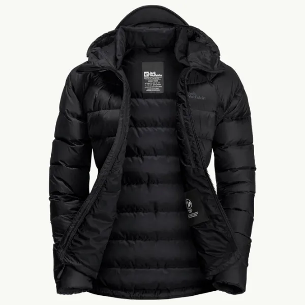 Scurtă pentru femei Jack Wolfskin Nebelhorn Down Hoody W S/ Black photo 2 Scurtă pentru femei Jack Wolfskin Nebelhorn Down Hoody W S/ Black photo 2