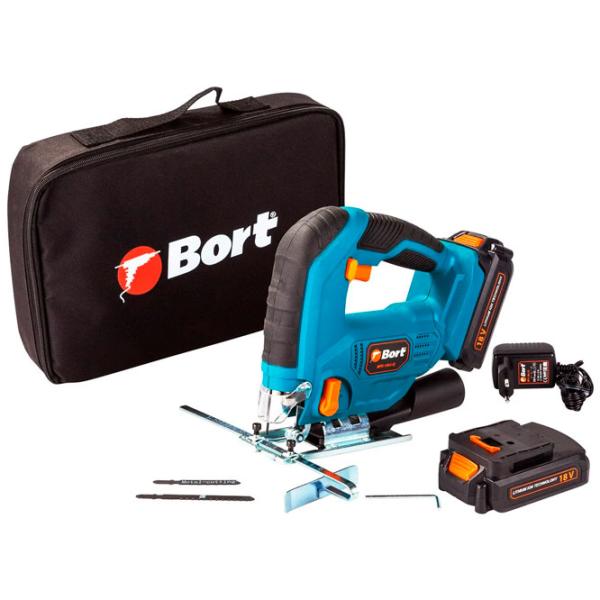 Fierăstrău pentru decupat Bort BPS-18Li-Q 20 mm/ Blue photo 2