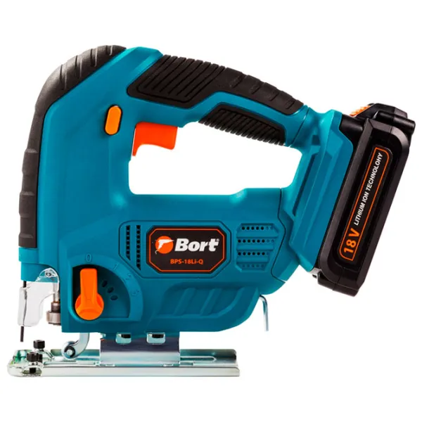 Fierăstrău pentru decupat Bort BPS-18Li-Q 20 mm/ Blue photo 4