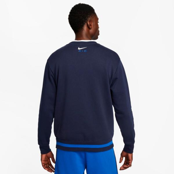 Толстовка для мужчин Nike M Nsw Sw Air Crew Flc Bb Прямой/ Синий photo 2