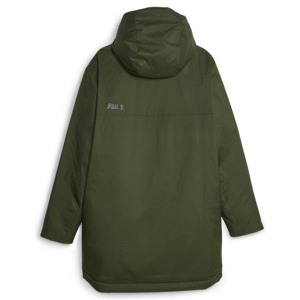 Scurtă pentru bărbați Puma Hooded Padded Parka Demisezon/ Green photo 2