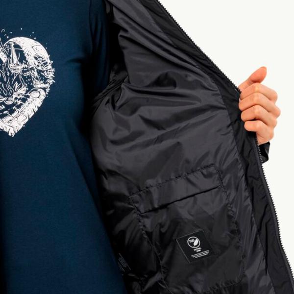 Scurtă pentru femei Jack Wolfskin Frozen Palace Jacket W M/ Black photo 5