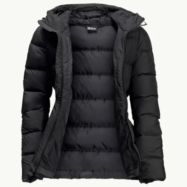 Куртка для женщин Jack Wolfskin Frozen Palace Jacket W L/ Черный photo 2 Куртка для женщин Jack Wolfskin Frozen Palace Jacket W L/ Черный photo 2