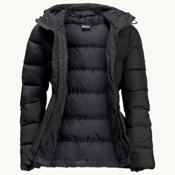 Куртка для женщин Jack Wolfskin Frozen Palace Jacket W L/ Черный photo 2 Куртка для женщин Jack Wolfskin Frozen Palace Jacket W L/ Черный photo 2