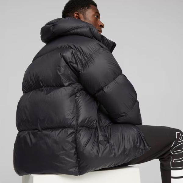 Scurtă pentru bărbați Puma Hooded Ultra Down Puffer Demisezon/ Black photo 4