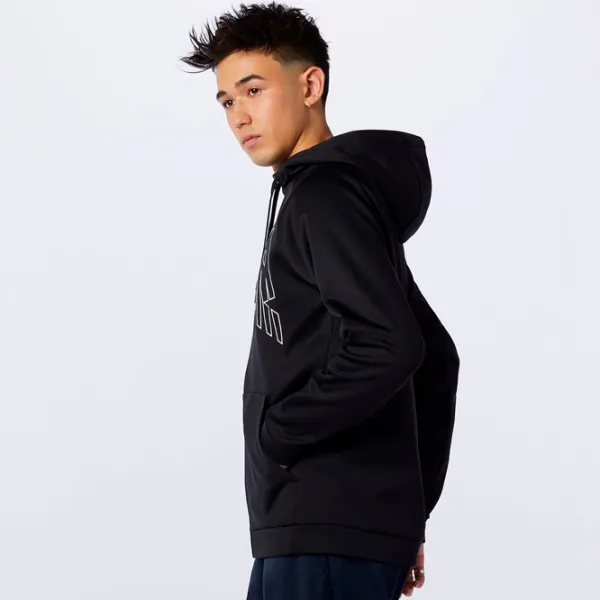 Hanorac pentru bărbați New Balance Tenacity Performance Fleece Drept/ Black photo 4 Hanorac pentru bărbați New Balance Tenacity Performance Fleece Drept/ Black photo 4