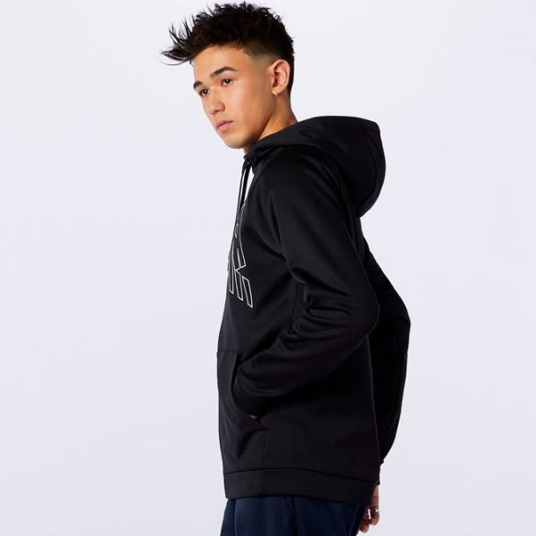 Hanorac pentru bărbați New Balance Tenacity Performance Fleece Drept/ Black photo 4 Hanorac pentru bărbați New Balance Tenacity Performance Fleece Drept/ Black photo 4
