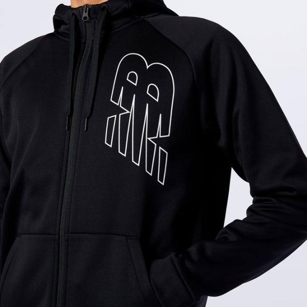Hanorac pentru bărbați New Balance Tenacity Performance Fleece Drept/ Black photo 5 Hanorac pentru bărbați New Balance Tenacity Performance Fleece Drept/ Black photo 5