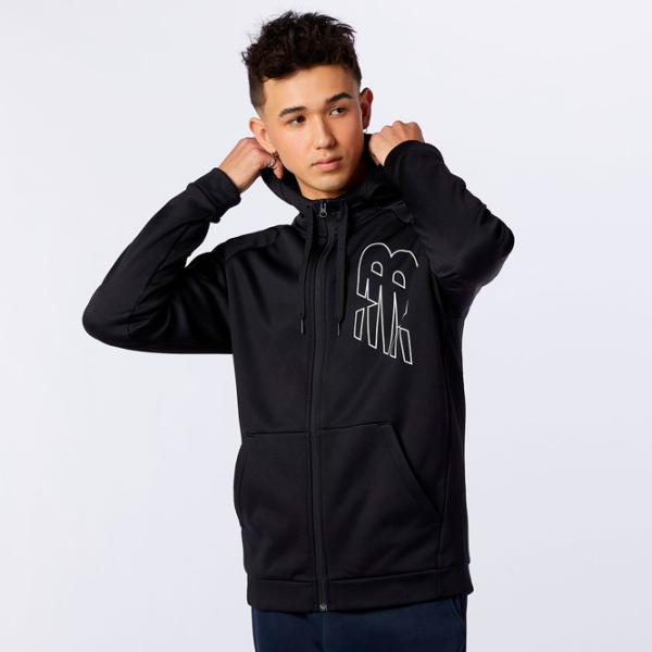 Толстовка для мужчин New Balance Tenacity Performance Fleece Прямой/ Черный photo 2 Толстовка для мужчин New Balance Tenacity Performance Fleece Прямой/ Черный photo 2