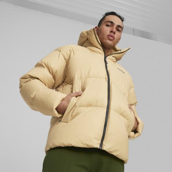 Scurtă pentru bărbați Puma Hooded Ultra Down Puffer Demisezon/ Sand photo 3 Scurtă pentru bărbați Puma Hooded Ultra Down Puffer Demisezon/ Sand photo 3