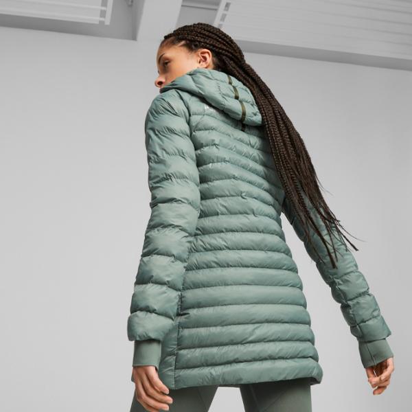 Куртка для женщин Puma Packlite Primaloft Long Hooded Jacket L/ Эвкалипт photo 4 Куртка для женщин Puma Packlite Primaloft Long Hooded Jacket L/ Эвкалипт photo 4