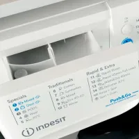 Mașină de spălat Indesit BDE 86436 WSV EE 8 kg / 1400 rpm / White photo 6