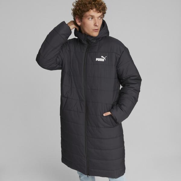 Куртка для мужчин Puma Ess+ Hooded Padded Coat Демисезон/ Черный photo 3