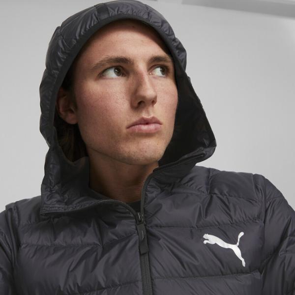 Куртка для мужчин Puma Packlite Hooded Down Демисезон/ Черный photo 4