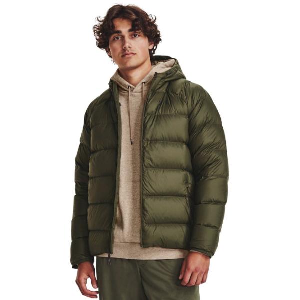 Scurtă pentru bărbați Under Armour Strm Armour Down 2.0 Jkt Iarnă/ Olive Green photo 3