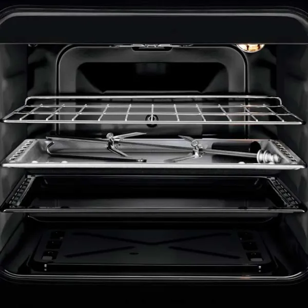 Aragaz Electrolux EKG61185OX Pe gaz/ Inox/ Black photo 2 Aragaz Electrolux EKG61185OX Pe gaz/ Inox/ Black photo 2