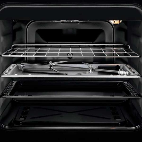 Aragaz Electrolux EKG61185OX Pe gaz/ Inox/ Black photo 2 Aragaz Electrolux EKG61185OX Pe gaz/ Inox/ Black photo 2
