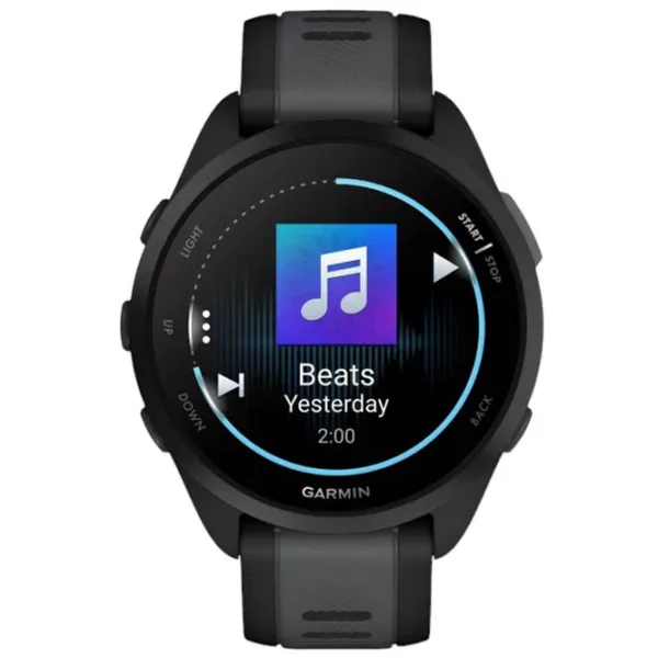 Умные часы Garmin Forerunner 165 Music 1.2"/ 30.4 мм/ Черный - Чёрный/ 010-02863-30 photo 4