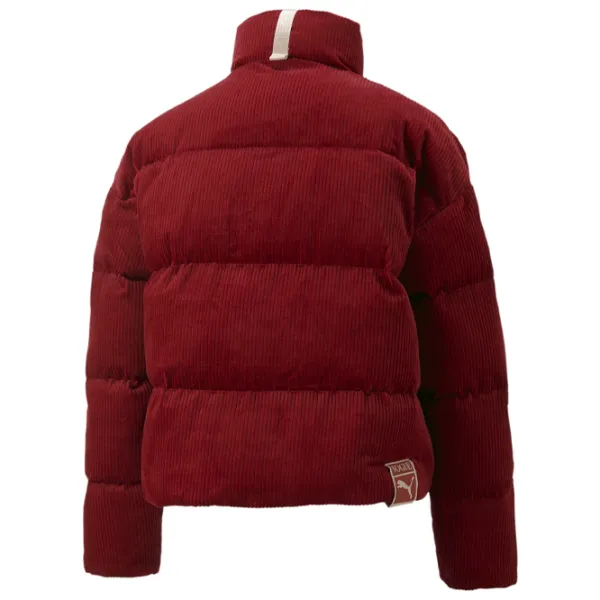 Куртка для женщин Puma Vogue Oversized Puffer Jacket S/ Красный photo 2 Куртка для женщин Puma Vogue Oversized Puffer Jacket S/ Красный photo 2