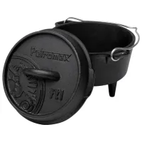 Ceaun pentru grătar Petromax Dutch Oven ft1 1l / Fontă / Black photo 2