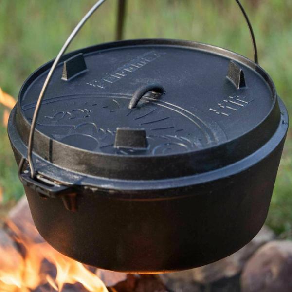 Котел Petromax Dutch Oven FT12 10.8л / Чугун / Черный photo 3