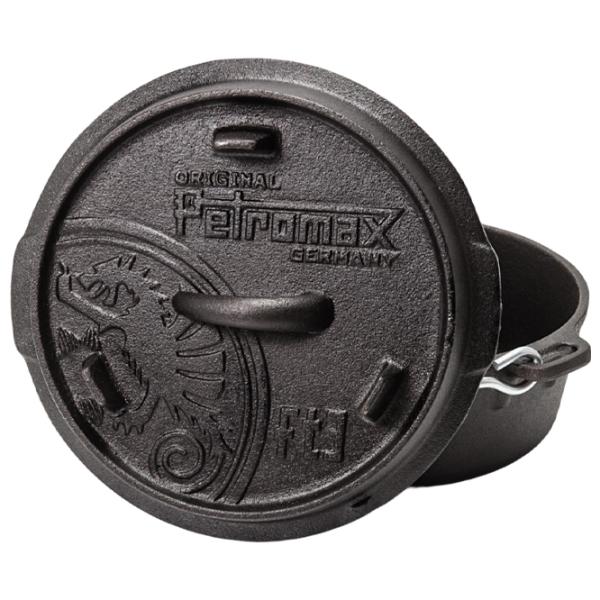 Ceaun pentru grătar Petromax Dutch Oven ft 3 1.8l / Fontă / Black photo 2