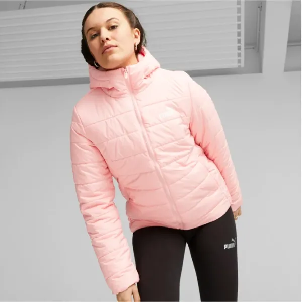Куртка для женщин Puma Ess Hooded Padded Jacket XL/ Розовый photo 2 Куртка для женщин Puma Ess Hooded Padded Jacket XL/ Розовый photo 2