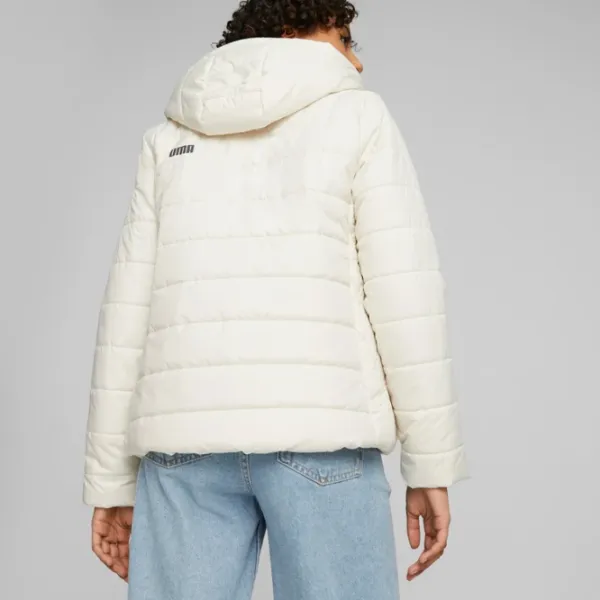 Куртка для женщин Puma Ess Hooded Padded Jacket S/ Белый photo 4