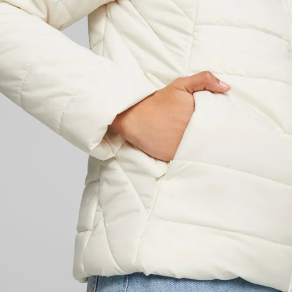 Куртка для женщин Puma Ess Hooded Padded Jacket S/ Белый photo 5