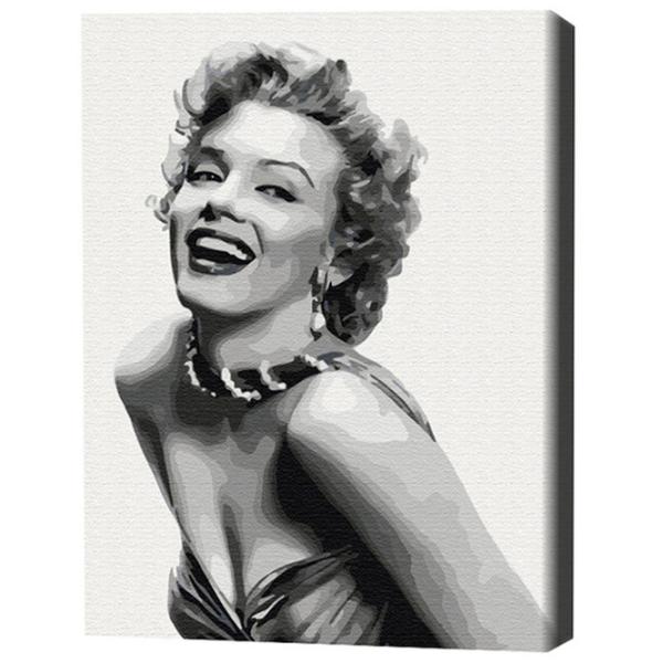 Картина по номерам BrushMe Незабываемая Монро 50 x 40 см/ Вертикальная photo 3