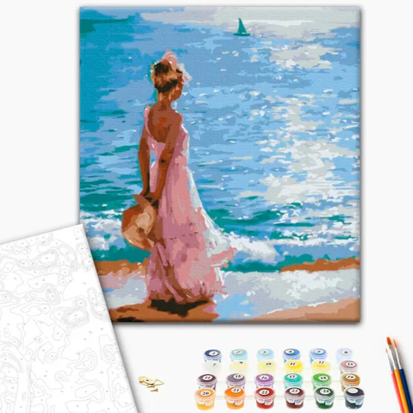 Картина по номерам BrushMe Маленькая Ассоль 50 x 40 см/ Вертикальная photo 2 Картина по номерам BrushMe Маленькая Ассоль 50 x 40 см/ Вертикальная photo 2