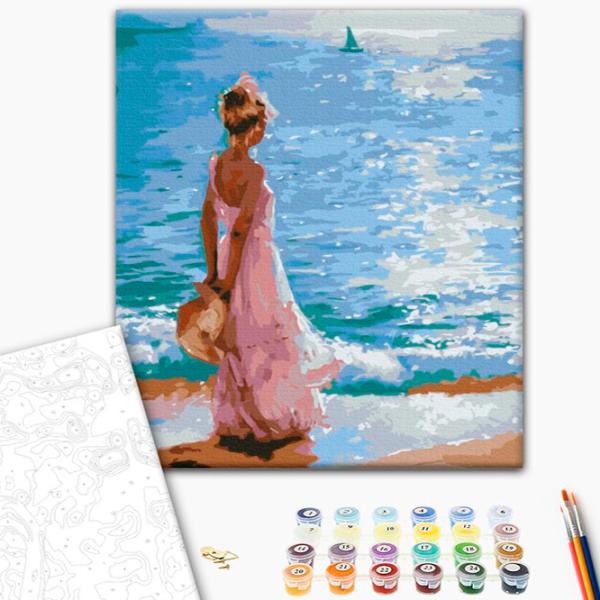 Картина по номерам BrushMe Маленькая Ассоль 50 x 40 см/ Вертикальная photo 2 Картина по номерам BrushMe Маленькая Ассоль 50 x 40 см/ Вертикальная photo 2