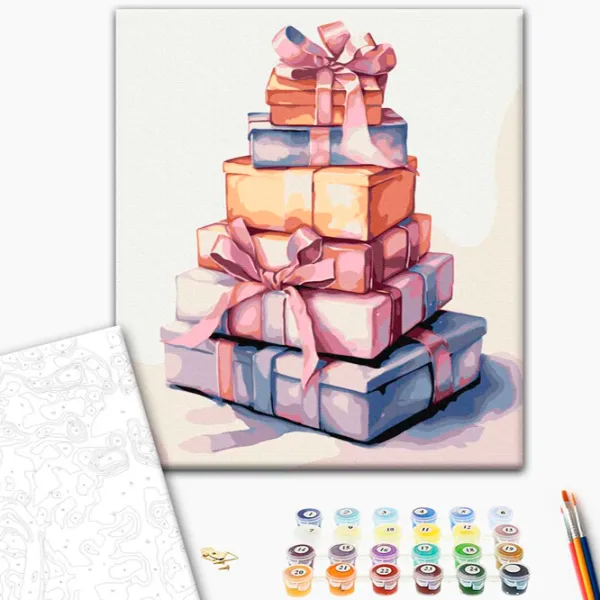 Картина по номерам BrushMe Вечеринка в новогоднюю ночь 50 x 40 см/ Вертикальная photo 2 Картина по номерам BrushMe Вечеринка в новогоднюю ночь 50 x 40 см/ Вертикальная photo 2