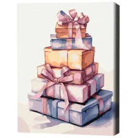Картина по номерам BrushMe Вечеринка в новогоднюю ночь 50 x 40 см/ Вертикальная photo 3