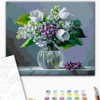 Картина по номерам BrushMe Весенние радости 50 x 40 см/ Горизонтальная photo 2