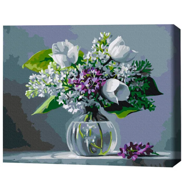 Pictură pe numere BrushMe Bucurii de primăvară 50 x 40 cm/ Orizontală photo 3 Pictură pe numere BrushMe Bucurii de primăvară 50 x 40 cm/ Orizontală photo 3