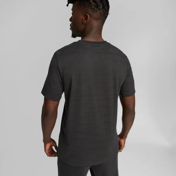 Футболка для мужчин Puma Bmw Mms Jacquard Tee 72% хлопок, 28% полиэстер/ Черный photo 4